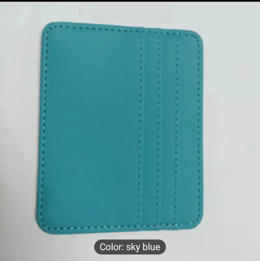 Bank Card Holder with Multiple Card Slots Slim and Convenient Jogging Beach